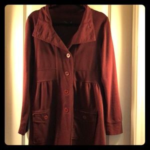 Prana knit coat dress